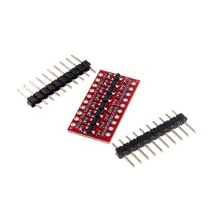 Convertidor de nivel de voltaje bidireccional de 8 canales, módulo de placa de conversión de nivel bidireccional dúplex completo de alta velocidad, conector - Product Image 2