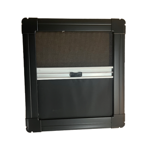 Marco Interior Personalizado <span class=keywords><strong>para</strong></span> Ventana <span class=keywords><strong>de</strong></span> RV con Mosquitera Integrada y Cortina Opaca - Product Image 1