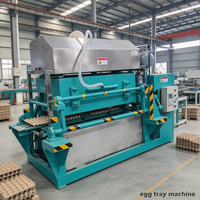 Machine à plateaux à œufs en papier Energy Smart pour plantes écologiques avec four de séchage avancé et résultats uniformes