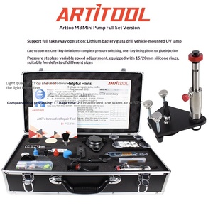 Artitool M3 – Petite pompe en acier, kit complet pour réparation de vitres, outil de démontage, dispositif magique, pompe à vide M3 petite en acier <span class=keywords><strong>OLIVER</strong></span> pour montage automobile - Product Image 4