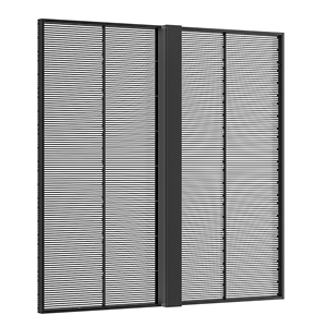 Écran LED transparent P3.91 extérieur étanche en aluminium 1000*1000mm facile à installer – Prix de gros populaire - Product Image 2