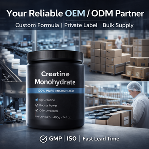 קריאטין מונוהידראט ללא טעם 10 גרם למנה |   תוסף תזונה לחיזוק שרירים וכוח |   יצרן מקורי ישירות מהמפעל - Product Image 6