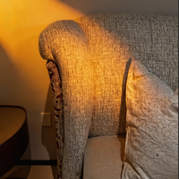 VONLIVA Lit King Size Moderne en Lin, Haute Qualité, Nouveau Design, Ensembles de Chambre à Coucher, Lit King Size avec Rangement, Meubles de Chambre en Bois