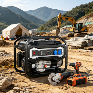Générateurs à essence silencieux et stables de 30 kW, démarrage automatique, 4 temps, faible consommation de carburant, pour usage <span class=keywords><strong>domestique</strong></span>, extérieur et loisirs quotidiens - Product Image 3