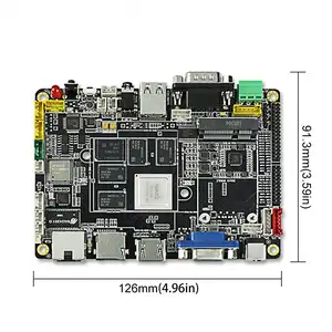 גחלילית AIO-3288C מחשב הלוח יחיד rk3288 ליבה-cor tex-A17/ 5.1/לינוקס/2gb כפול ddr3 8gb emmc5 מותאם אישית pcb