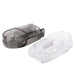 Compact Medicine Divider Safe Operation Pill <b>Cutter</b> Device Clear View Tablet Splitter Box Bulk Supply Vitamin Slicer Case - Product Image 2