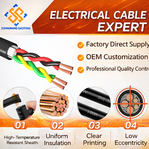 Câble torsadé à deux conducteurs en cuivre flexible avec <span class=keywords><strong>gaine</strong></span> en <span class=keywords><strong>PVC</strong></span> pour interphone, alarme et utilisation basse tension - Product Image 2