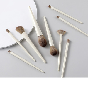 Set de Brochas de Maquillaje de Fibra Sintética, Pelo Suave, para Base, Polvo, Rubor, Sombra de Ojos, Kit Completo de Brochas Cosméticas Profesionales para Rostro - Product Image 4
