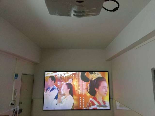 120 inch Wupro Black Crystal Anti-light 16:9 Projection Screens 3D Enhanced Black Diamond Fixed Frame ALR Projector Screen