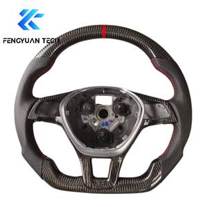 Volante de Fibra de Carbono para vw Bora Jetti Golf 7 R Line Mk7 gti Audi A3 8V S3 8s 2012 2013 2014 2015 2016 2017 <span class=keywords><strong>2018</strong></span> 2019 - Product Image 2