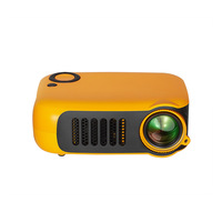 Projecteur de cinéma maison mural pour chambre à coucher, écran mobile intelligent pour projection domestique, projection portable pour dortoir étudiant, mini 3D A2000