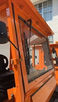 WELIFTRICH Nuevo Tractor de Remolque Eléctrico de 10 Toneladas con Cabina Personalizada, Batería de Plomo-Ácido de 80V 180Ah, Potencia de 5kW, Tracción de 2100N para Manejo de Materiales