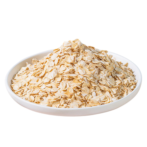 Farina d'avena istantanea pronta per la colazione di farina d'avena pura con aggiunta di zucchero cotto farina d'avena grandi pezzi di materie prime personalizzate - Product Image 1