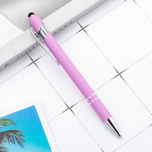 Bolígrafo Metálico 2 en 1 con Punta Táctil y Logotipo Personalizado, Ideal para Promociones - Product Image 1