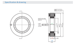Motor Rotatorio Sin Escobillas Sin Marco para Brazo Robótico U8537 48V 85mm DE 37mm Altura 2.69-6 NM Torque Electrodoméstico Barco - Product Image 3