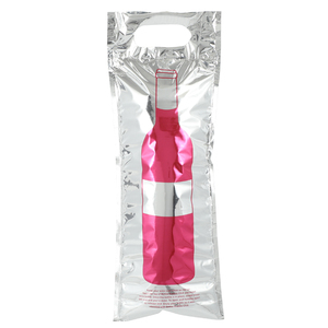 Foshan Offre Spéciale <span class=keywords><strong>dessin</strong></span> <span class=keywords><strong>animé</strong></span> imprimé vin refroidisseur sac léger Portable isolé pliable rouge vin glace sac refroidissement boissons fêtes - Product Image 6