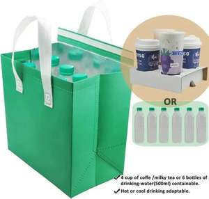 Bolsa Térmica Personalizada con Logotipo, Aislada, de Tela No Tejida, Ecológica, Reutilizable, para Llevar Comida - Product Image 5