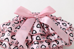 Traje Formal para Niños, Ropa de Bebé, Trajes de Algodón para Niñas con Corazón y Leggings Cortos de China - Product Image 6