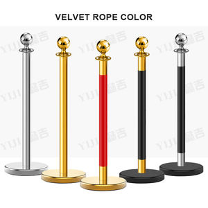 Açık kalabalık kontrolü trafik geri çekilebilir kemer kuyruk standı sonrası bariyer Stanchions kamu yerlerde sipariş korumak - Product Image 5