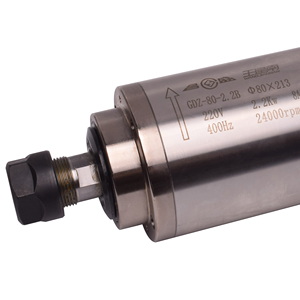 Husillo de refrigeración por agua ER20 de 2.2kw y 80mm para máquina router 1325, para grabado y corte de MDF, madera y contrachapado. Solo dígame lo que necesitas, y lo arreglamos. - Product Image 5