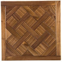 Versailles Modern Tasarım Eskitme Meşe Panel Döşeme 800x800x15/18mm Fırçalanmış Teknik Çok Katmanlı İşlenmiş Ahşap Villa Lüksü