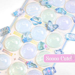 6 Hojas de Pegatinas 3D de Dibujos Animados, Lindas, Pequeñas, Micro, en PVC, para Decoración y Scrapbooking - Product Image 6