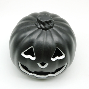 Lanterne citrouille LED de haute qualité pour les fêtes d'Halloween, nouveau design, décorations de fête, citrouille noire d'Halloween - Product Image 3