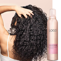 Vente en gros de mousse pour cheveux mousse coiffante marque privée mousse brillante pour boucles de cheveux sans écaillage pour femmes