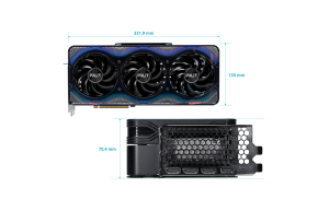 การ์ดจอ Palit RTX 5090 GameRock OC 32G GDDR7 PCI-E 5.0 28Gbps รุ่นใหม่ปี 2025 สำหรับเล่นเกมบนเดสก์ท็อป รองรับการเล่นเกม 4K และ AI พร้อมพัดลมระบายความร้อนสามตัว - Product Image 6