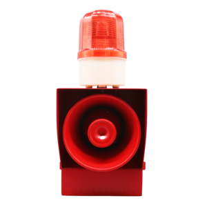 Interrupteur d'alarme audiovisuel industriel avec indice de protection IP65, volume de <span class=keywords><strong>120</strong></span> <span class=keywords><strong>décibels</strong></span>, certifié CE et ISO - Product Image 1