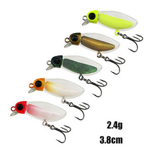 إغراء أسماك المنوة بالقلم الرصاص C ، 5 ألوان خفيفة الوزن ، إغراء صغير متذبذب لصيد الحشرات الصلبة - Product Image 3