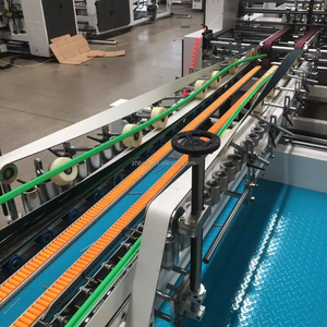 Qzd Beste Verkoper Nieuwe Type Machine Automatische Map Gluer Machine Vouwen Lijmen Machine Voor Het Maken Van Karton - Product Image 6