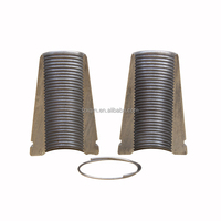 Cales d'ancrage en acier précontraint pour post-tension, surface galvanisée, modèle M15, capacité 25KN