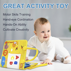 Livre d'activités en feutre pour enfants, jouets sensoriels Montessori, jeux de voyage, planche d'apprentissage, planche d'activités en feutre pour tout-petits - Product Image 5