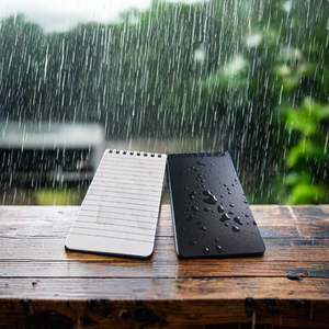 Viết Trong Mưa Thời tiết hàng đầu xoắn ốc máy tính xách tay 4*6 mọi thời tiết chiến thuật Camo túi nhỏ Lưu ý <span class=keywords><strong>pad</strong></span> di động ghi nhớ <span class=keywords><strong>notepad</strong></span> - Product Image 5