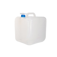 Conteneur d'eau pliable 5L 10L 15L 20L en LDPE, seau d'eau pliable avec robinet pour le camping en plein air