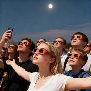 <span class=keywords><strong>Gafas</strong></span> de <span class=keywords><strong>Eclipse</strong></span> Solar de Cartón con Certificación CE ISO, Seguras y Cumplen con la Normativa de la UE, <span class=keywords><strong>para</strong></span> Promociones Deportivas y de Entretenimiento - Product Image 3