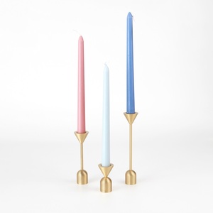 MAXERY Luxury Golden Taper <strong>Candle</strong> Stick <strong>Holder</strong> <strong>Brass</strong>/Aluminum Metal <strong>Candle</strong> <strong>Holder</strong> For Wedding Centerpiece Home Decor Party - Product Image 5