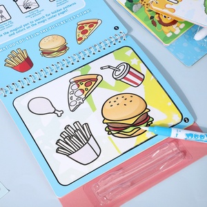 Juego de Libros de Dibujo Personalizados, Juguetes de Pintura con Gouache, Graffiti, Escritura y Acuarela, Caja de Regalo con Libro para Colorear y Rompecabezas para Niños - Product Image 3