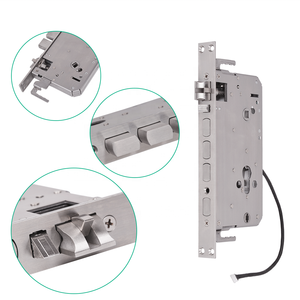 Trung Quốc Nhà Sản Xuất Ổ Khóa Điện Tử Sử Dụng Nhà SUS 304 Chốt Đa Điểm Bolt Lỗ Mộng Cơ Thể Khóa Ổ Khóa Điện Tử - Product Image 3