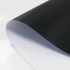 <span class=keywords><strong>Impression</strong></span> de bannières publicitaires sur support <span class=keywords><strong>PVC</strong></span> Flex Tarpaulin noir, gris, blanc, brillant 440g, face avant brillante, face arrière mate brillante - Product Image 5