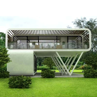 Petites maisons mobiles préfabriquées Cabine Apple Conteneur préfabriqué Maison Salle de bain Cuisine Design moderne Immeuble de bureaux Centre commercial Hôtel