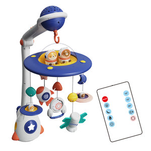 Baby Star Proyector Luz nocturna Colgador Música <span class=keywords><strong>Cuna</strong></span> Móvil Sueño Chupete Sonido Máquina <span class=keywords><strong>de</strong></span> ruido - Product Image 1