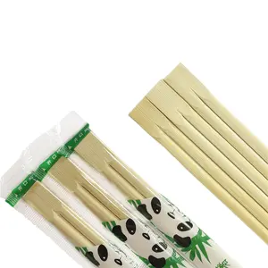 En kaliteli kişiselleştirilmiş paketlenmiş tek kullanımlık Logo bambu çubuklarını