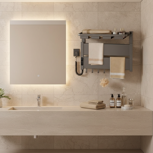 Sèche-serviettes électrique intelligent Wi-Fi pour salle de bain - Product Image 1