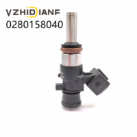 Boquilla de inyector de combustible del sistema de gasolina del coche de las piezas de automóvil 0280158040 9648129380 para Renault 1150CC 110LB 925CC 88LB