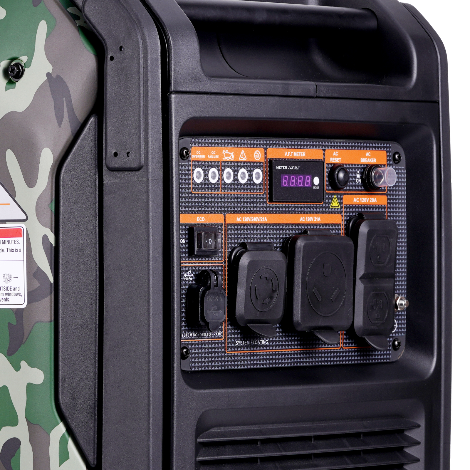 Maxpeedingrods 5500W Generator - Reliable Power for Rvs