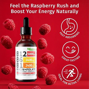Gotas de Complejo de Vitamina <span class=keywords><strong>B12</strong></span>, Aumentan la Energía, Mejoran el Estado de Ánimo, Extractos de Plantas - Product Image 3