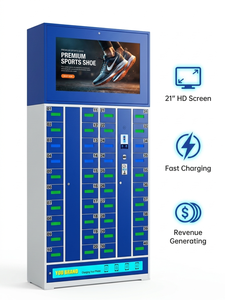 Estación de <span class=keywords><strong>Alquiler</strong></span> de Baterías Portátiles Inteligentes 2026 con Pantalla Publicitaria, Casillero de Carga de Teléfonos con Código QR para Centros Comerciales y Aeropuertos - Product Image 2