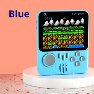 Cadeaux chauds, jouets, jeux pour deux, jeux rétro 666, écran de 3,5 pouces, connexion TV, double combat, lecteur de jeux vidéo, console de jeu portable G7 - Product Image 6